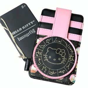 Loungefly Sanrio Hello Kitty Zodiac Horoscope Cardholder BoxLunch Exclusive NWT